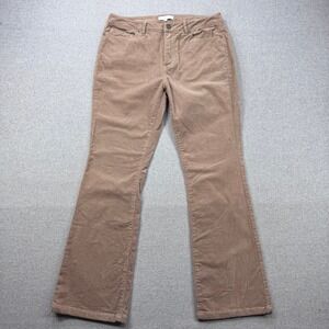 Ann Mashburn 5 Pocket Jeans Womens 26 Brown Stretch Corduroy Flare Pants Bootcut